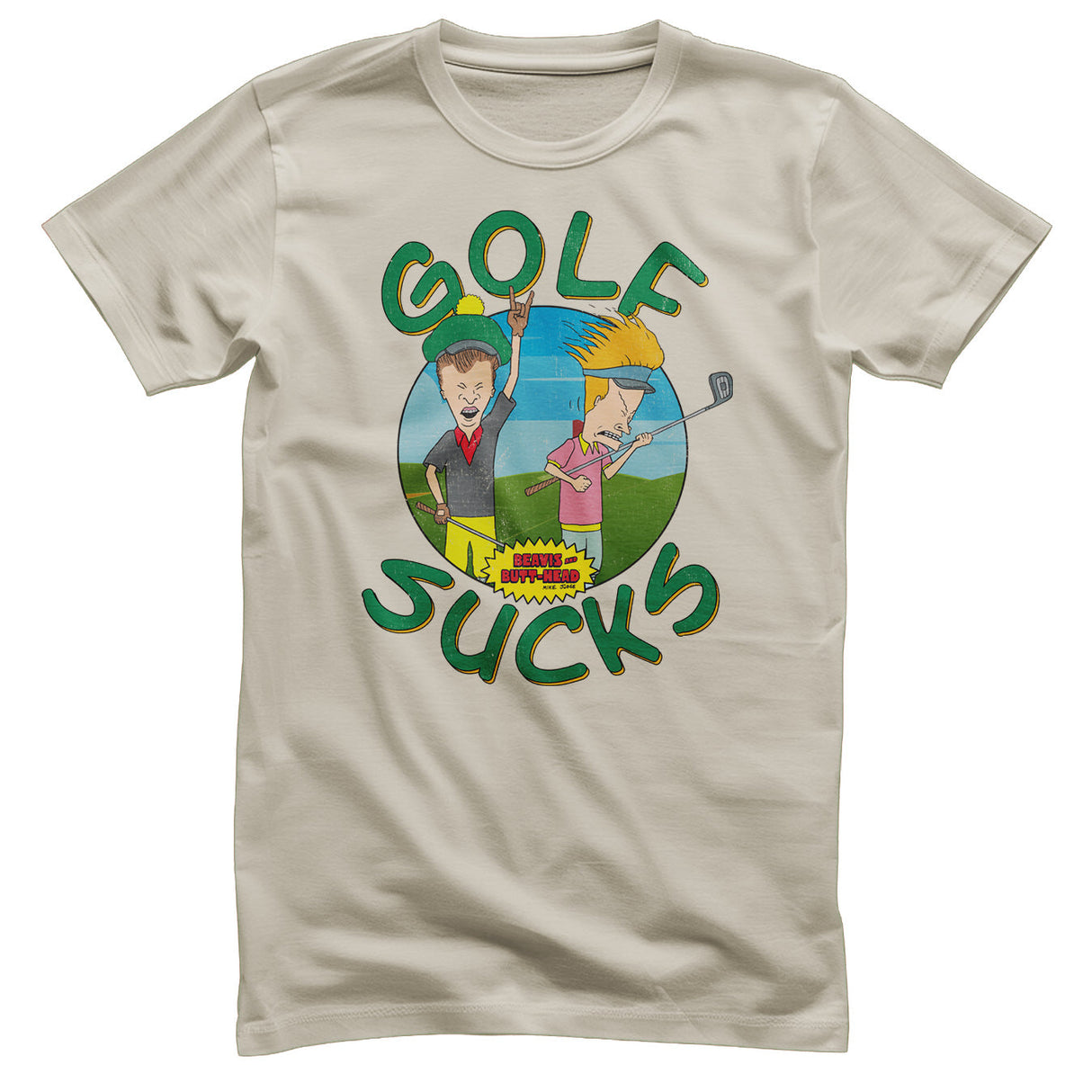 Beavis and Butt-Head - Golf Sucks Mens T-Shirt