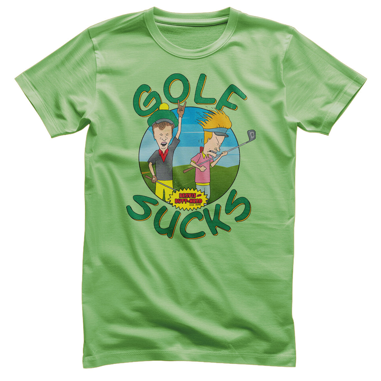 Beavis and Butt-Head - Golf Sucks Mens T-Shirt