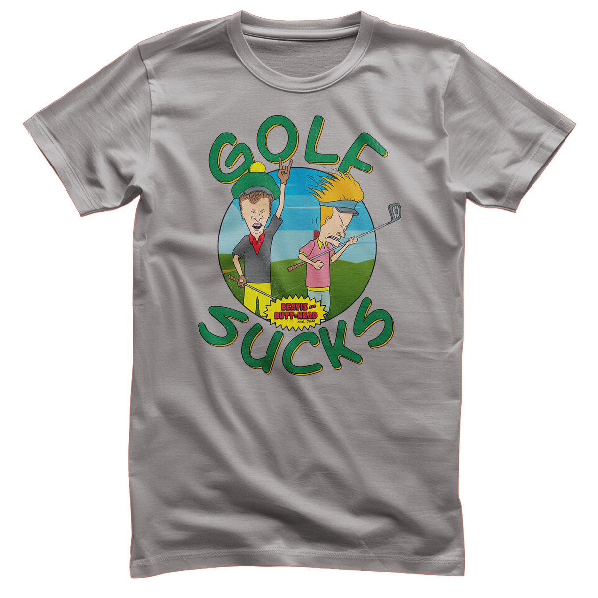 Beavis and Butt-Head - Golf Sucks Mens T-Shirt