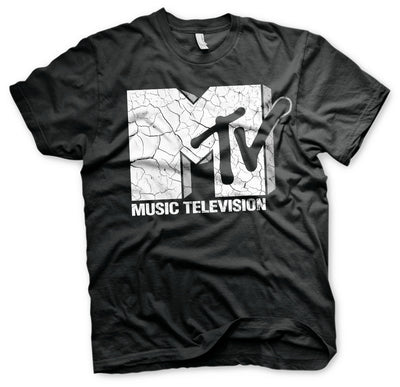 MTV - Cracked Logo Mens T-Shirt