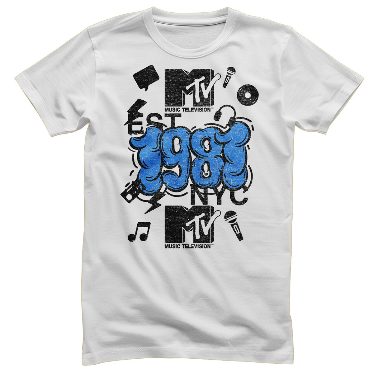 MTV - NYC 1981 Mens T-Shirt