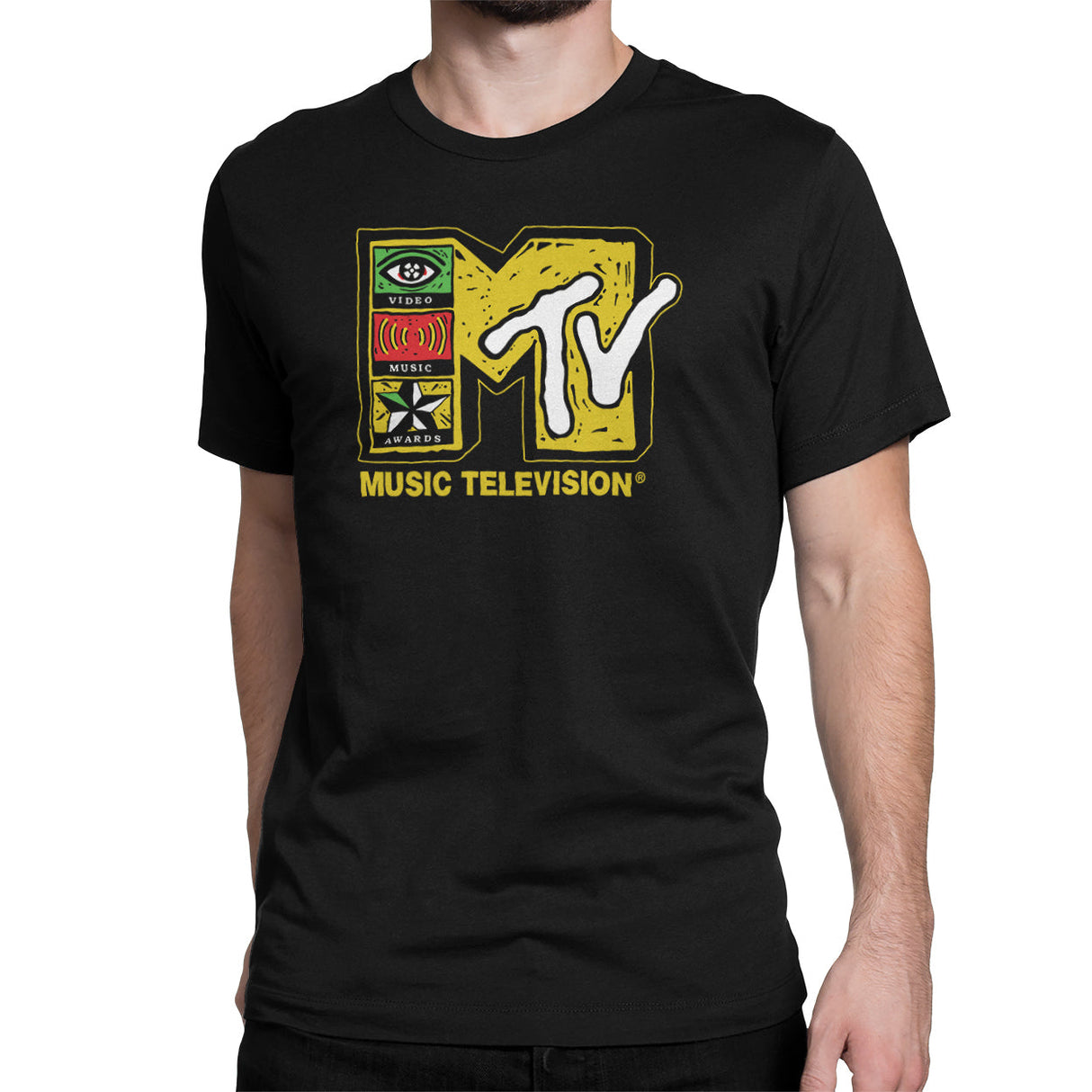 MTV - Video Music Awards Sketch Logo Mens T-Shirt