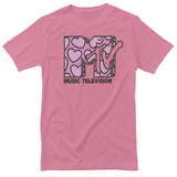 MTV - Heart Patter Logo Mens T-Shirt
