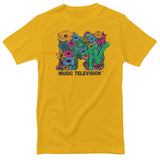 MTV - Flower Bouquet Logo Mens T-Shirt