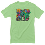 MTV - Flower Bouquet Logo Mens T-Shirt