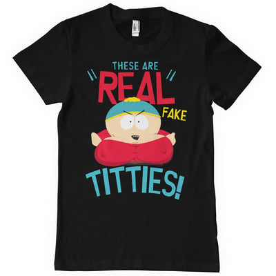 South Park - These Are Real Fake Titties Mens T-Shirt