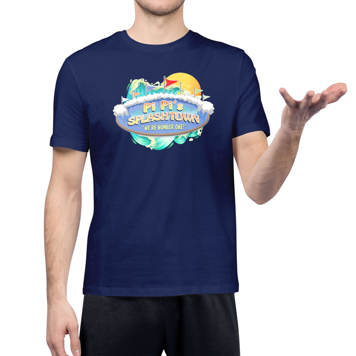 South Park - Pi Pi's Splashtown Mens T-Shirt