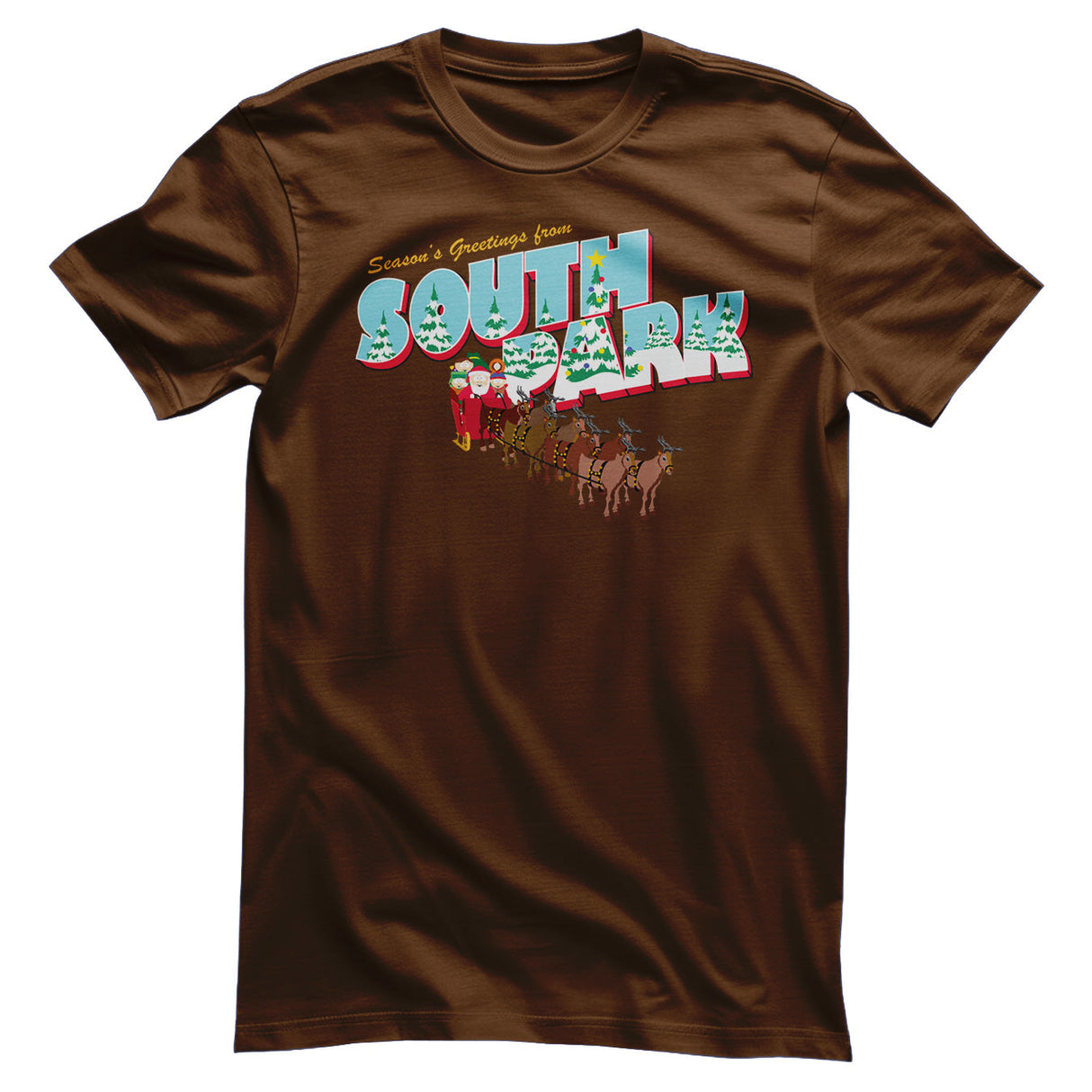 South Park - Season's Greetings From South Park Mens T-Shirt