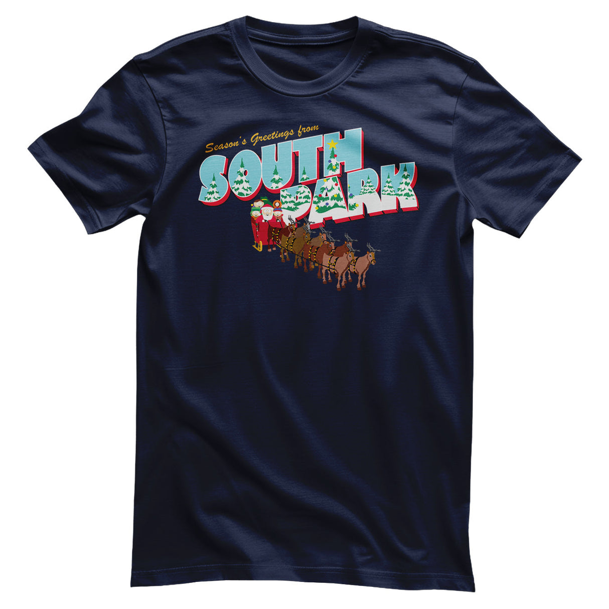 South Park - Season's Greetings From South Park Mens T-Shirt
