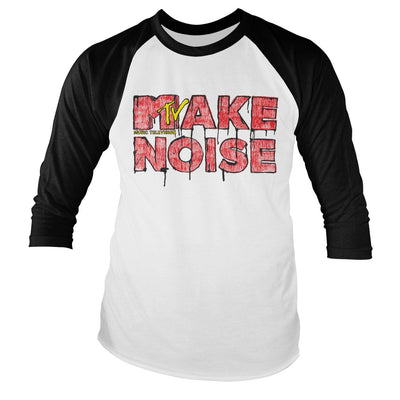 MTV - Make Noise Baseball Long Sleeve T-Shirt