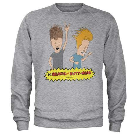 Beavis and Butt-Head Headbanging Sweatshirt showcasing Headbanging design