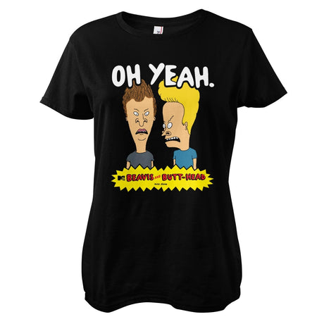 Beavis and Butt-Head Oh Yeah Girly Tee showcasing Oh Yeah design