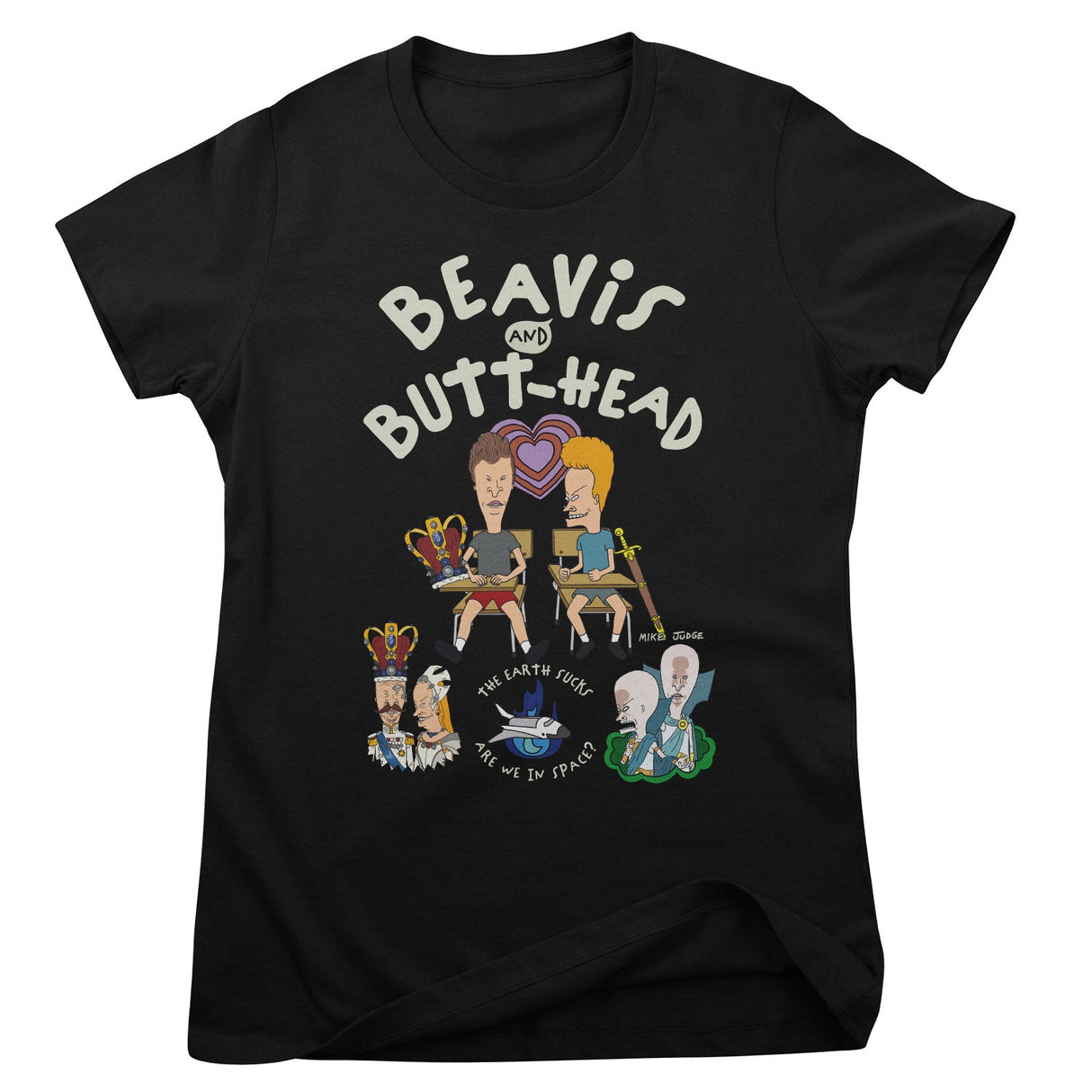 Beavis and Butt-Head - The Earth Sucks Women T-Shirt