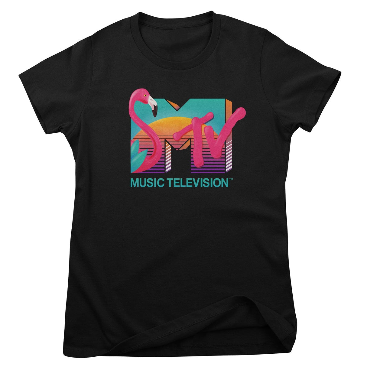 MTV - Tropical Flamingo Women T-Shirt