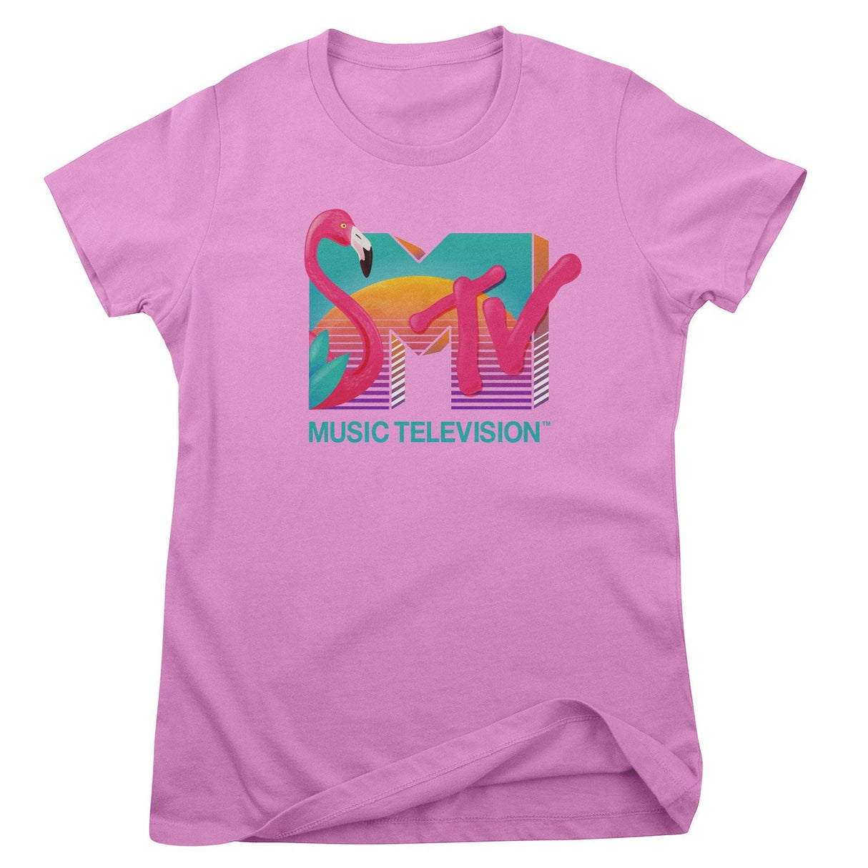 MTV - Tropical Flamingo Women T-Shirt