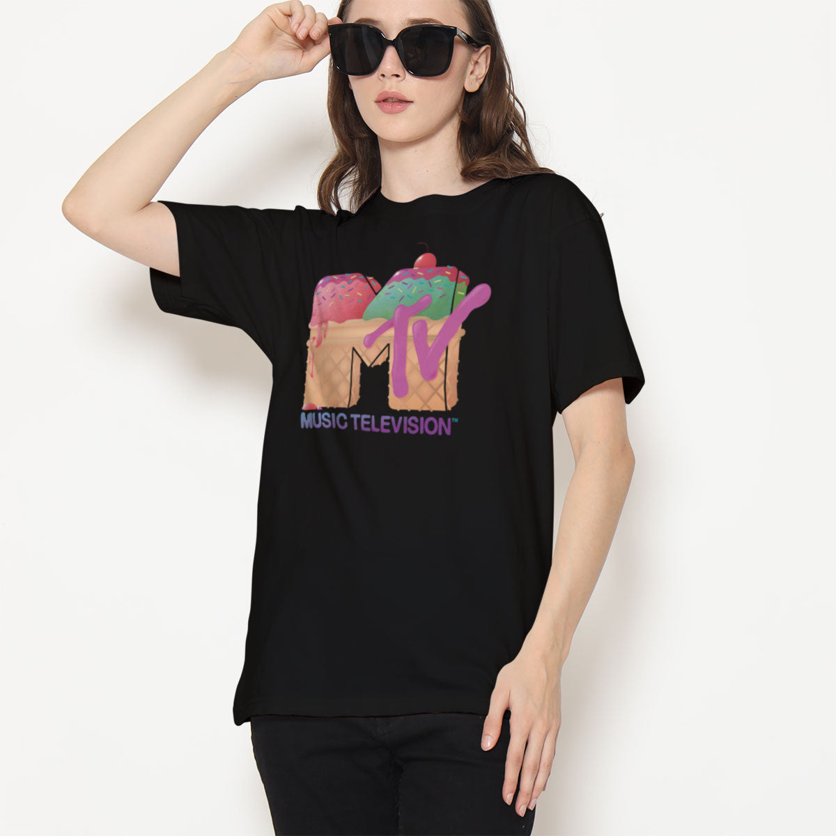 MTV - Ice Cream Logo Women T-Shirt