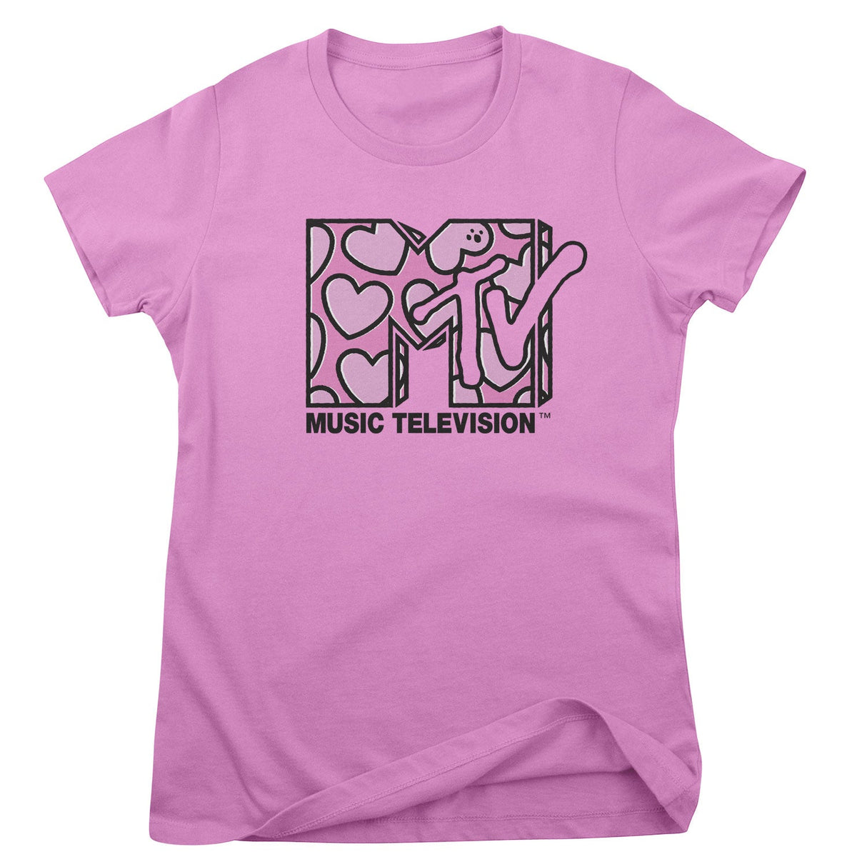 MTV - Heart Patter Logo Women T-Shirt