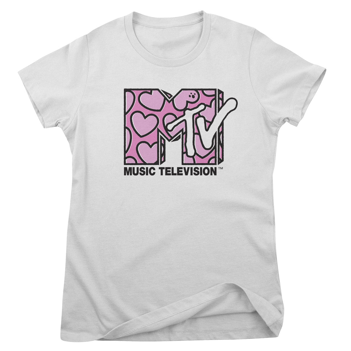 MTV - Heart Patter Logo Women T-Shirt