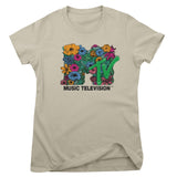 MTV - Flower Bouquet Logo Women T-Shirt