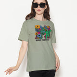 MTV - Flower Bouquet Logo Women T-Shirt