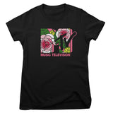 MTV - Pink Roses Logo Women T-Shirt