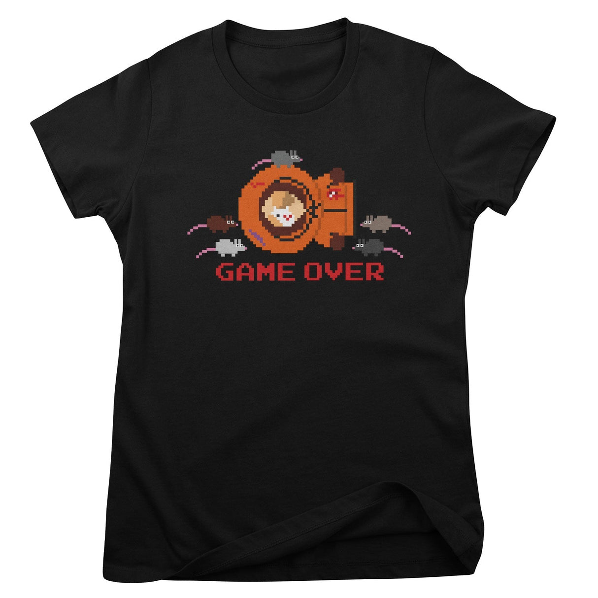South Park - Kenny - Game Over 8-Bit Women T-Shirt