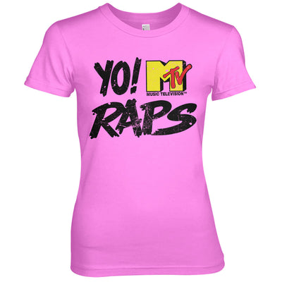Yo! MTV Raps - Distressed Logo Women T-Shirt