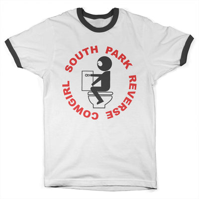 South Park - Reverse Cowgirl Ringer Mens T-Shirt