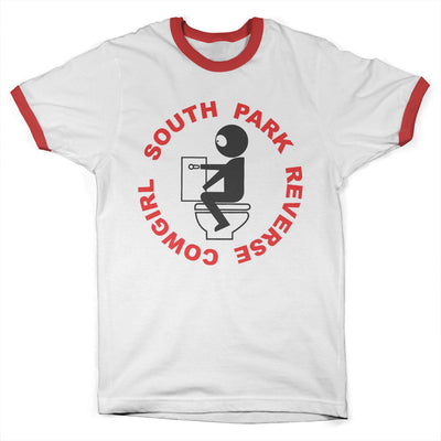 South Park - Reverse Cowgirl Ringer Mens T-Shirt