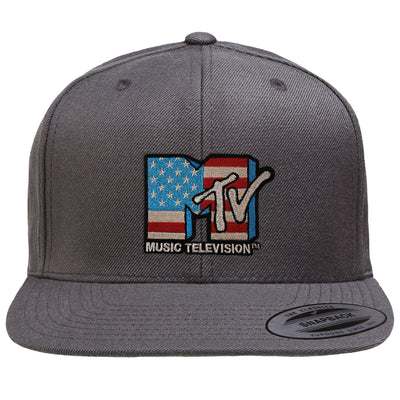 MTV - American Flag Premium Snapback Cap