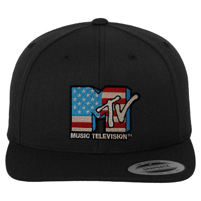 MTV - American Flag Premium Snapback Cap