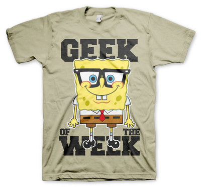 SpongeBob SquarePants - Geek Of The Week Mens T-Shirt