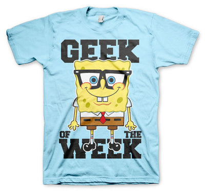 SpongeBob SquarePants - Geek Of The Week Mens T-Shirt