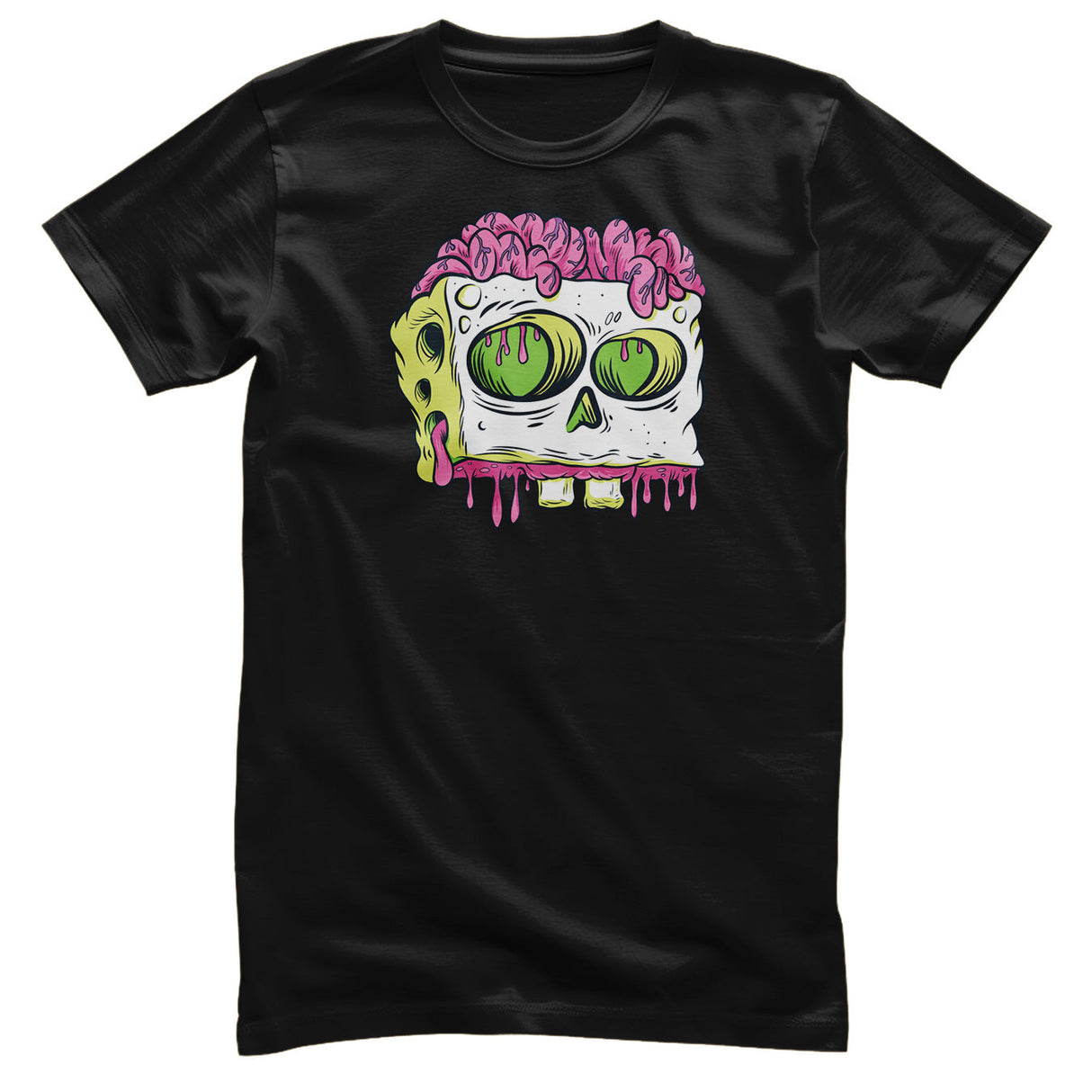 SpongeBob SquarePants - Skull Mens T-Shirt