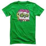 SpongeBob SquarePants - Skull Mens T-Shirt