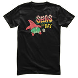 SpongeBob SquarePants - Patrick Seas The Day Mens T-Shirt