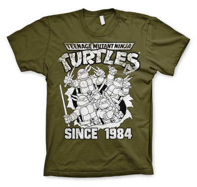 Teenage Mutant Ninja Turtles - TMNT Distressed Since 1984 Mens T-Shirt