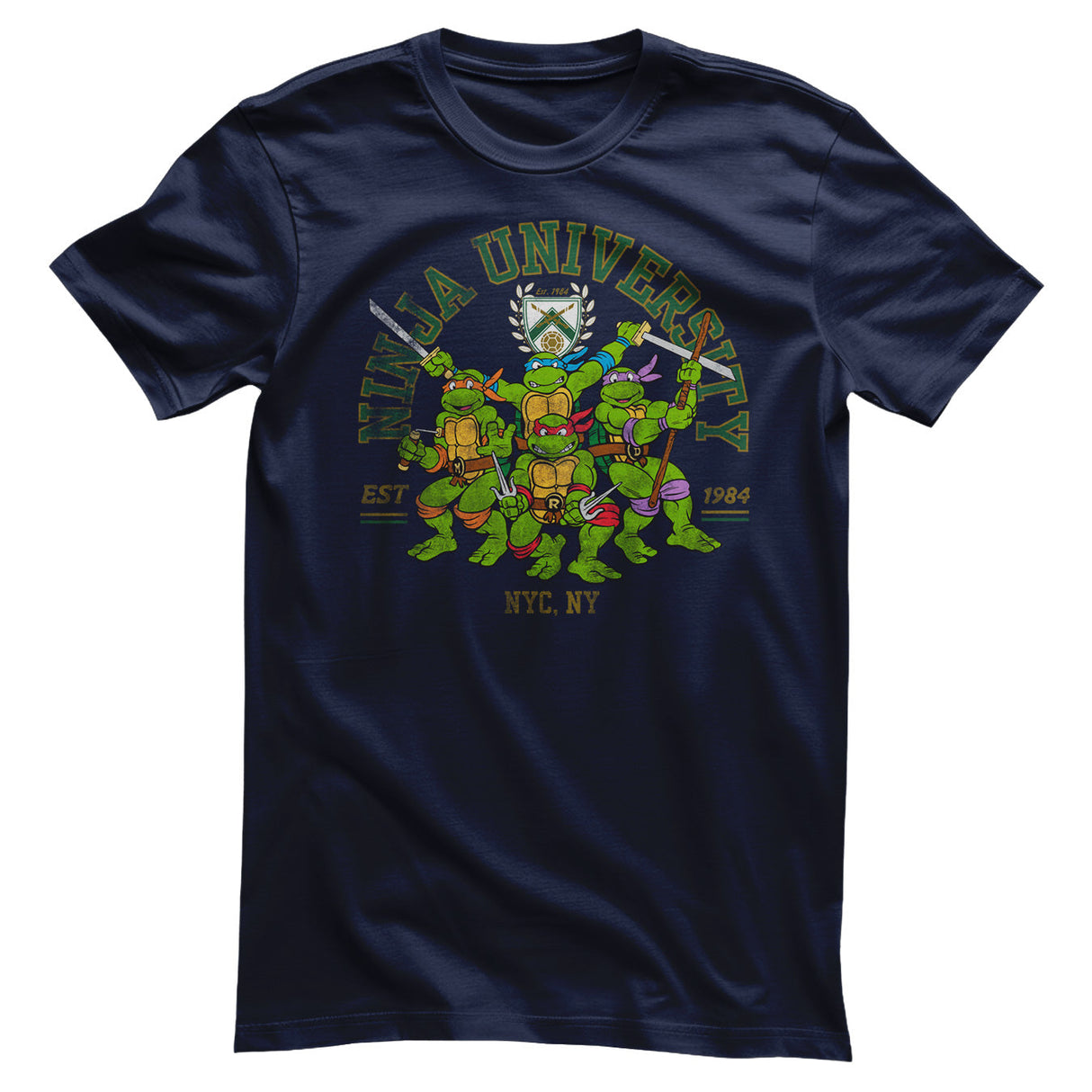 Teenage Mutant Ninja Turtles - Ninja University Mens T-Shirt