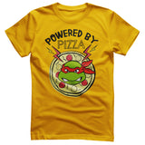 Teenage Mutant Ninja Turtles - Powered By Pizza Mens T-Shirt