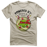 Teenage Mutant Ninja Turtles - Powered By Pizza Mens T-Shirt