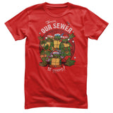 Teenage Mutant Ninja Turtles - From Our Sewer To Yours! Mens T-Shirt