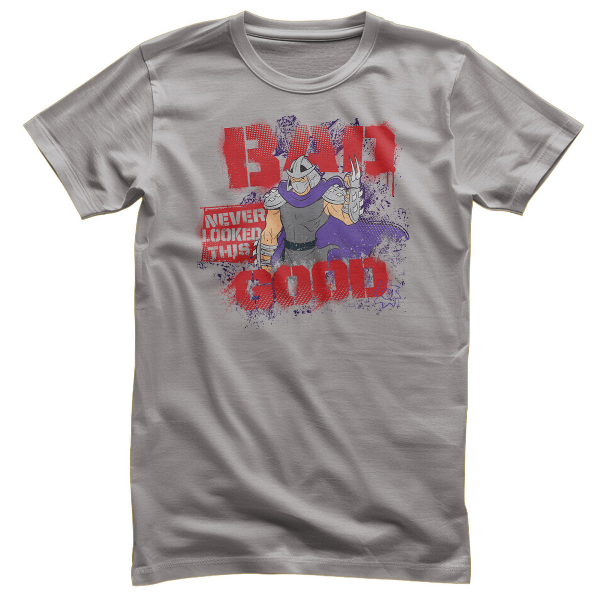 Teenage Mutant Ninja Turtles - The Shredder - Bad Never Looked This Good Mens T-Shirt