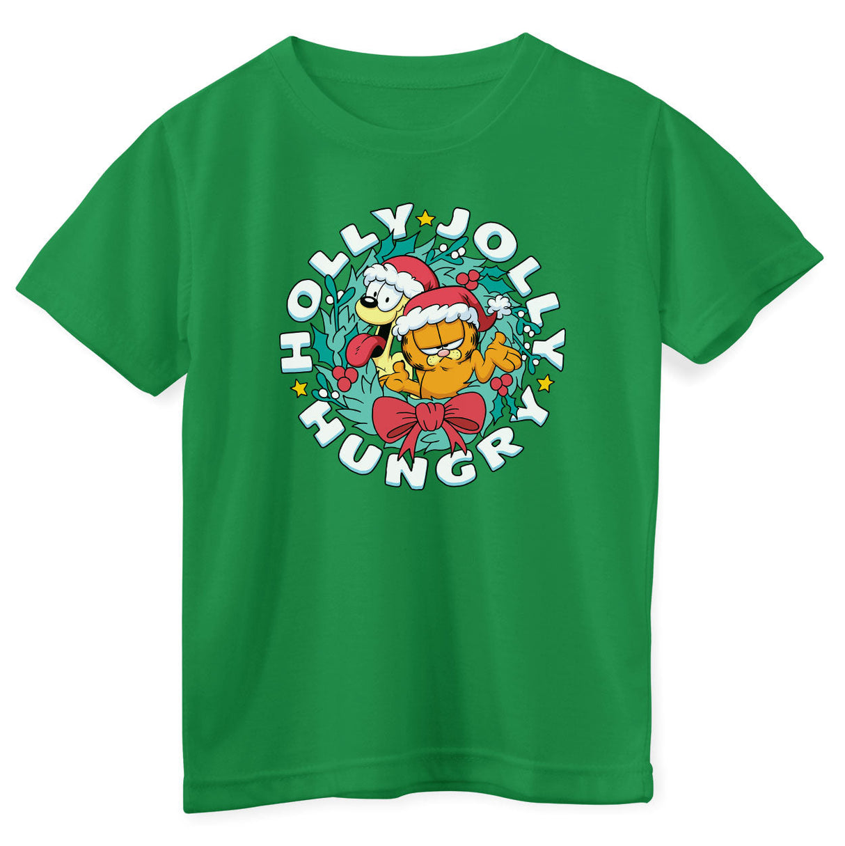 Garfield - Holly Jolly Hungry Kids T-Shirt