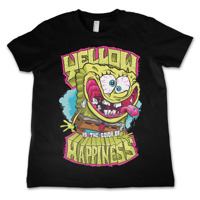 SpongeBob SquarePants - Yellow Is The Color Of Happiness Kids T-Shirt