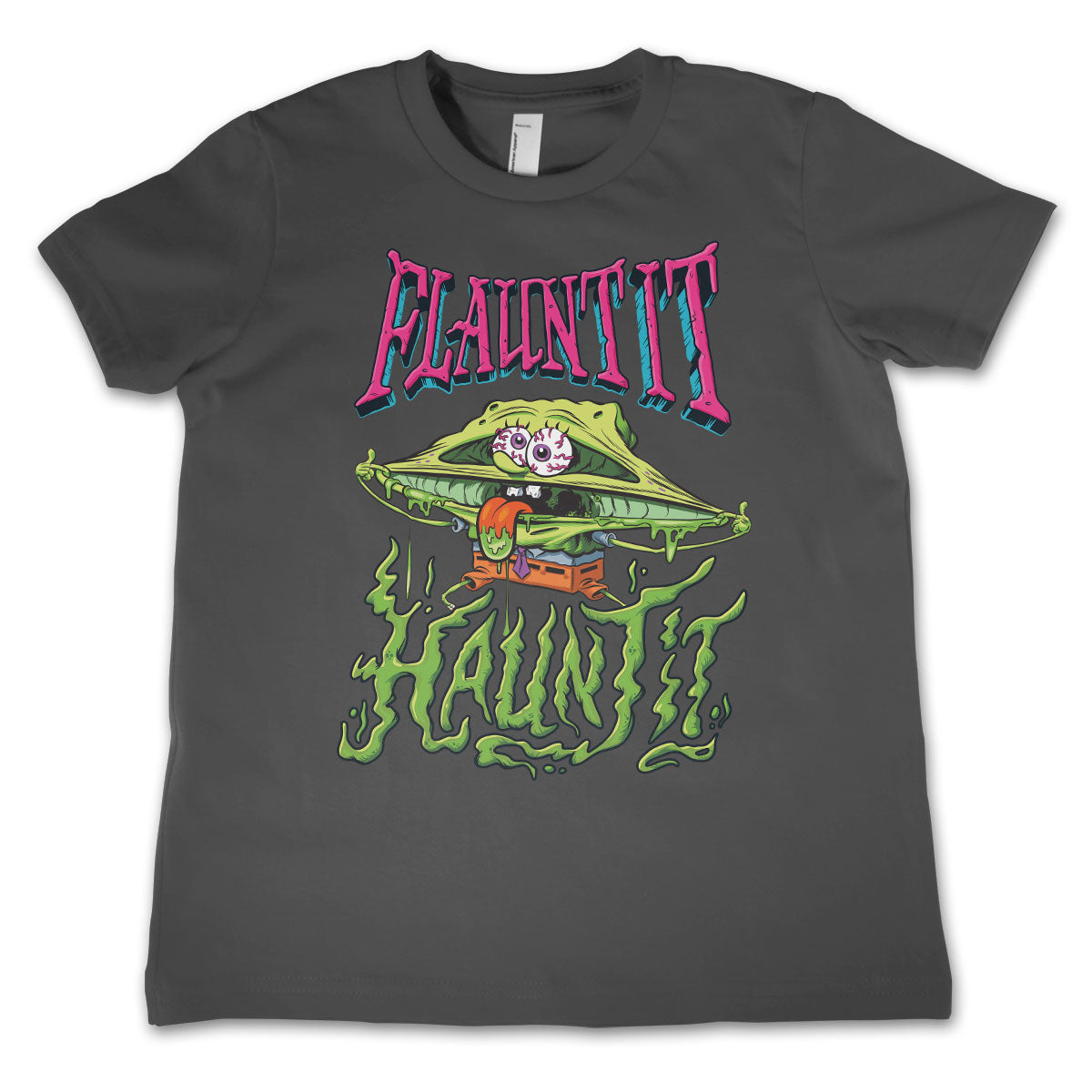 SpongeBob SquarePants - Flaunt It - Haunt It Kids T-Shirt