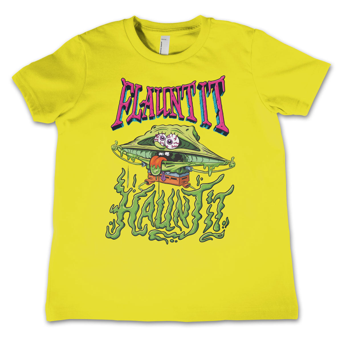 SpongeBob SquarePants - Flaunt It - Haunt It Kids T-Shirt