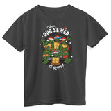 Teenage Mutant Ninja Turtles - From Our Sewer To Yours Kids T-Shirt