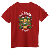 Teenage Mutant Ninja Turtles - From Our Sewer To Yours Kids T-Shirt