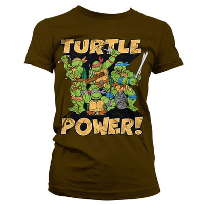 Teenage Mutant Ninja Turtles - TMNT - Turtle Power! Women T-Shirt