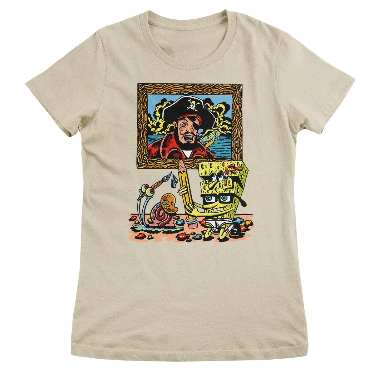 SpongeBob SquarePants - Patchy The Pirate Women T-Shirt